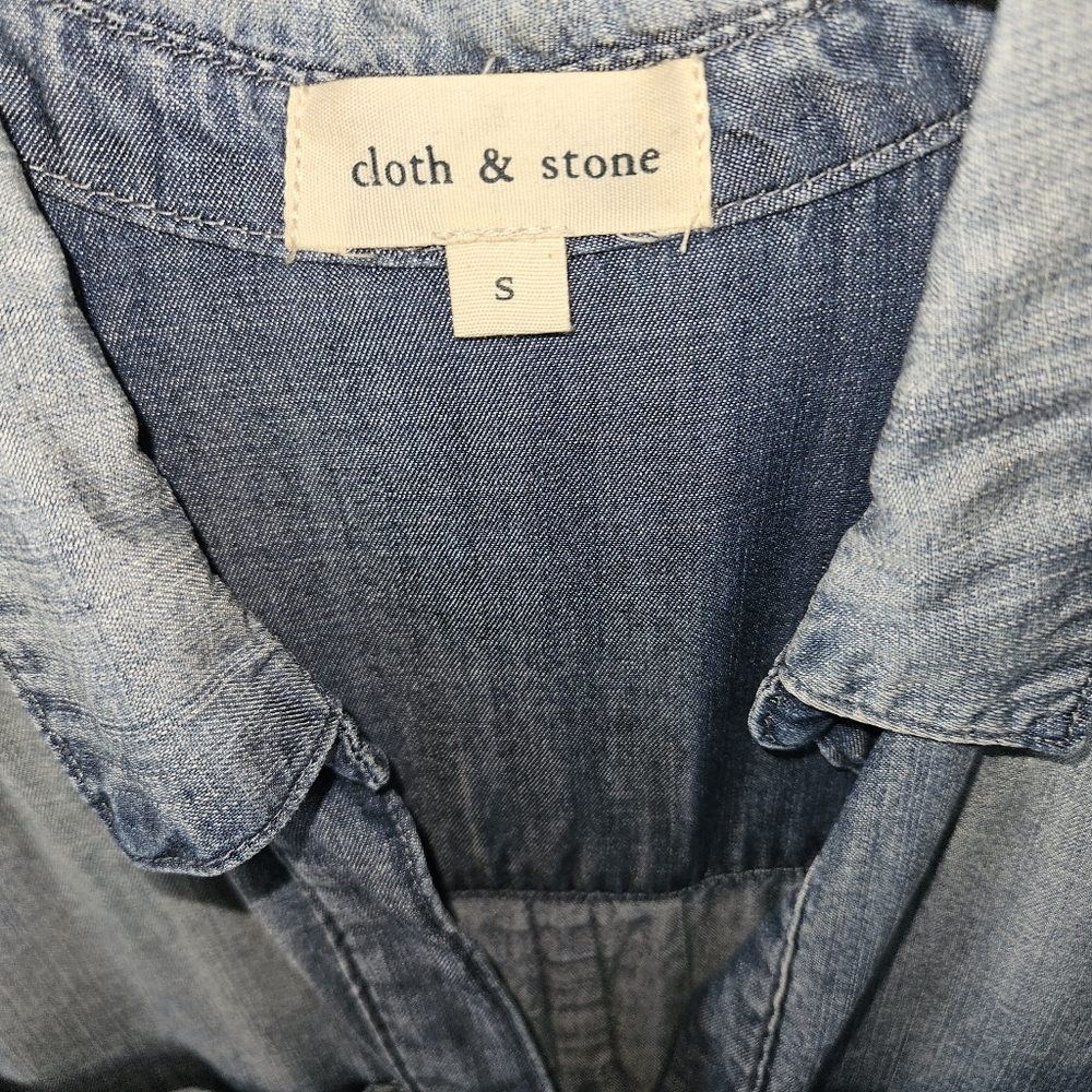 Cloth & Stone Denim Shirt Size S